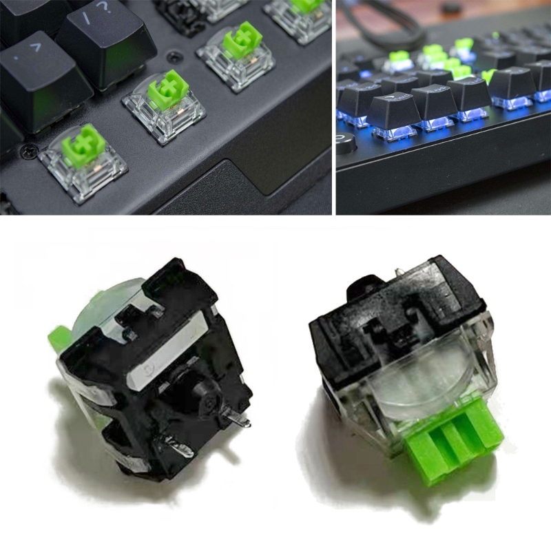 Gaming Keyboard No Rgb - Interruttori RGB verdi 3pin da 2