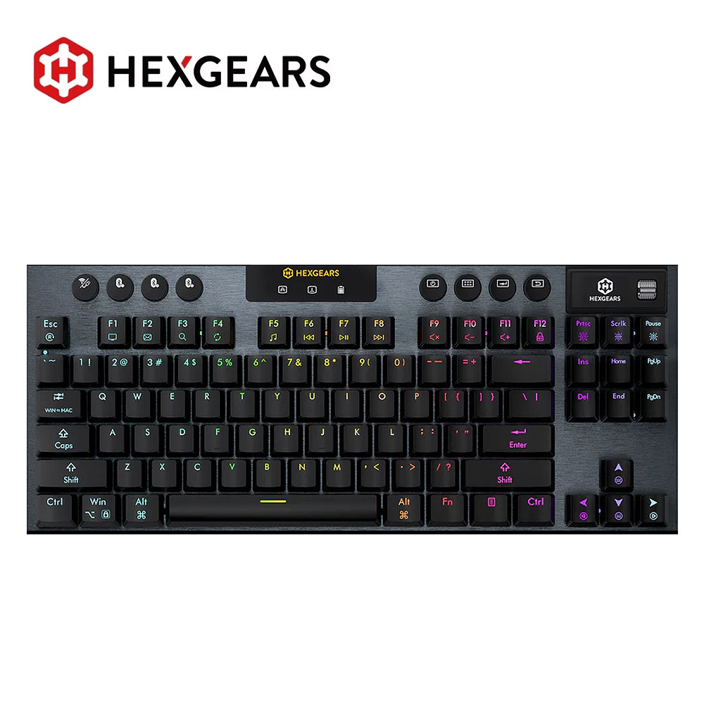 Gaming Keyboard Hot Swappable - HEXGEARS A3 Tastiera meccanica 87 tasti