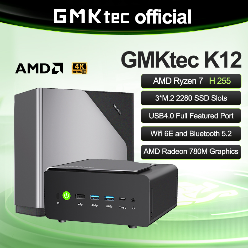 Amd Cpu Ryzen 7 - Mini PC GMKtec K12 AMD Ryzen
