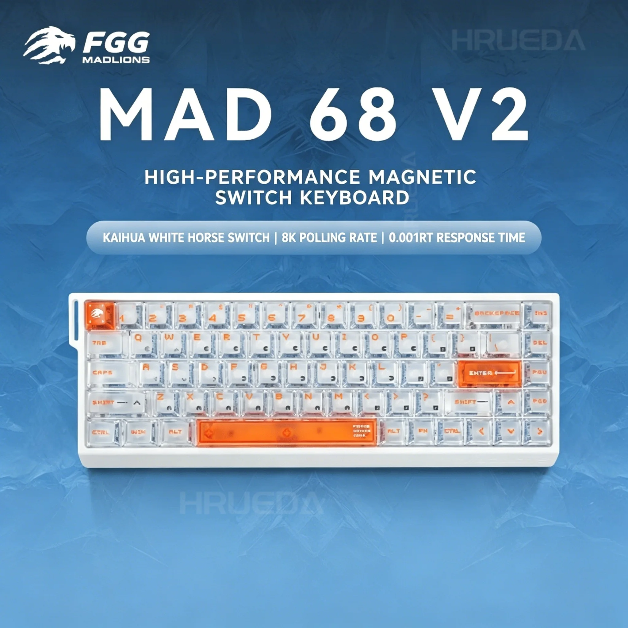 Gaming Keyboard Hot Swappable - Tastiera Magnetica E-sport FGG Original MADLIONS