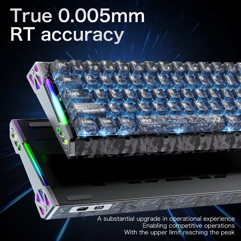 Tastiera Attack Shark per R86  - Gaming Keyboard No Rgb recensione e prezzo