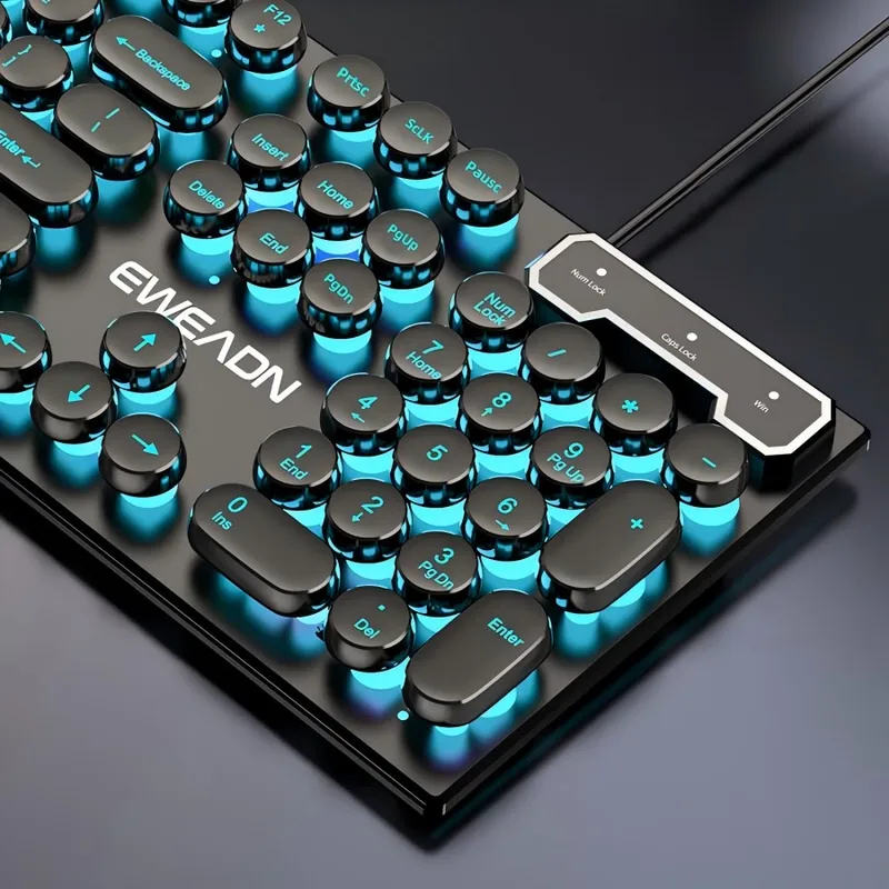 Set Tastiera e Mouse Stile Ret - Gaming Keyboard Nearby recensione e prezzo
