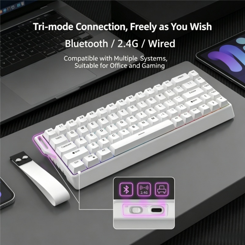 Tastiera Meccanica Wireless K6 - Gaming Keyboard Hot Swappable recensione e prezzo