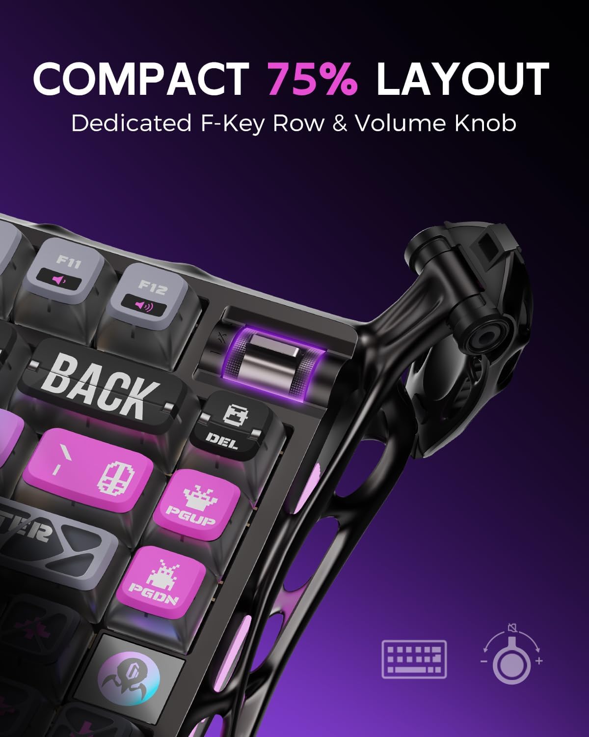 Gravity Planet K1 Pro 75% Tast - Gaming Keyboard Hot Swappable recensione e prezzo