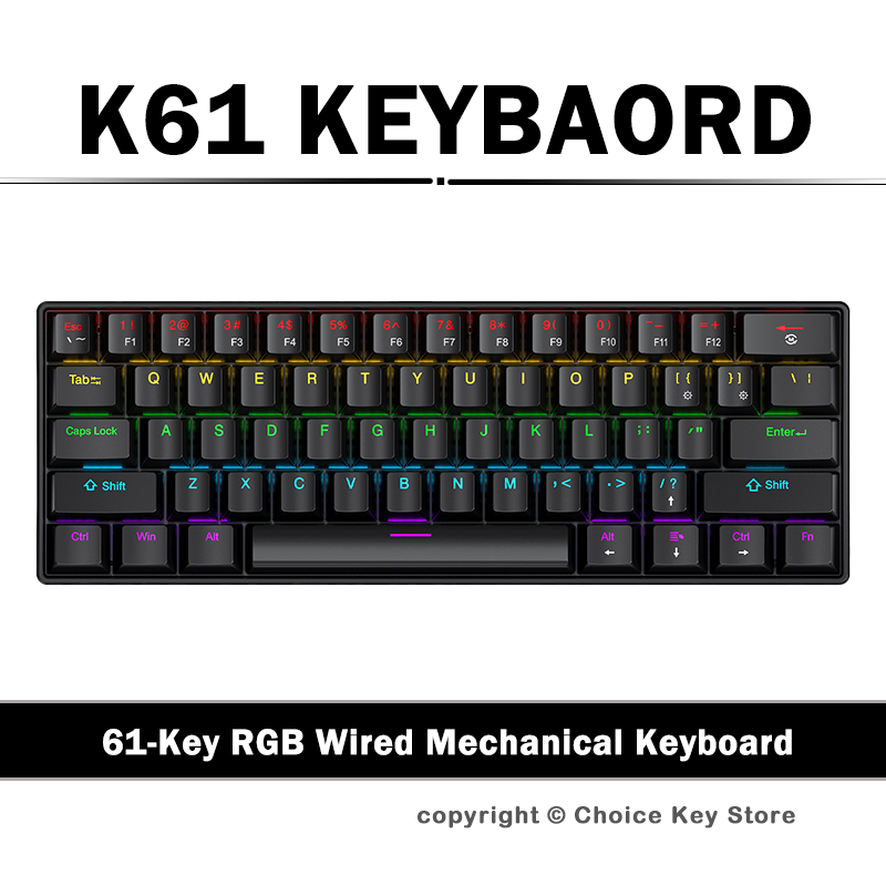 Tastiera Meccanica Gaming Cabl - Keyboard Gaming Blue Switch recensione e prezzo