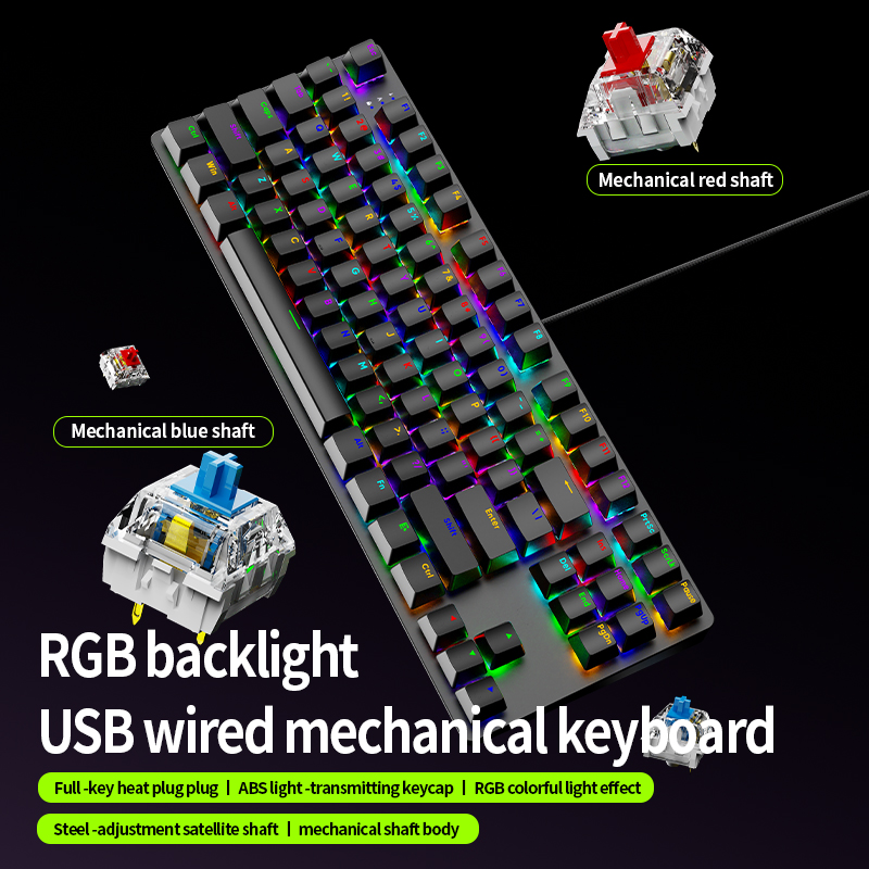 Tastiera Meccanica da Gaming A - Keyboard Gaming Blue Switch recensione e prezzo