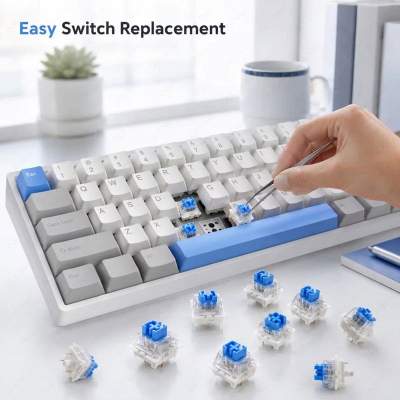 DT21 100 Pezzi Interruttori Me - Keyboard Gaming Blue Switch recensione e prezzo