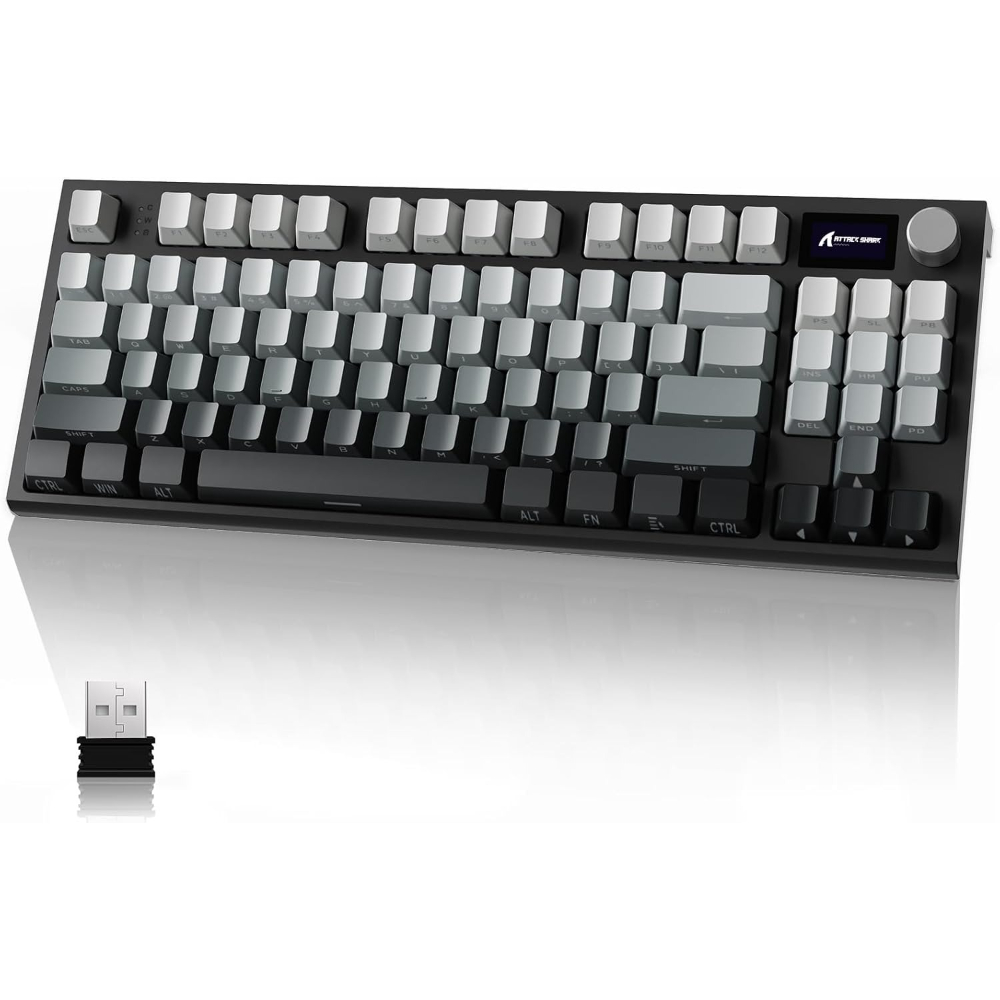 ATTACK SHARK K86 RGB Tastiera  - Gaming Keyboard Hot Swappable recensione e prezzo